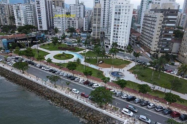 Ponta Da Amplo 3dorm 3ban Frente Ao Mar *