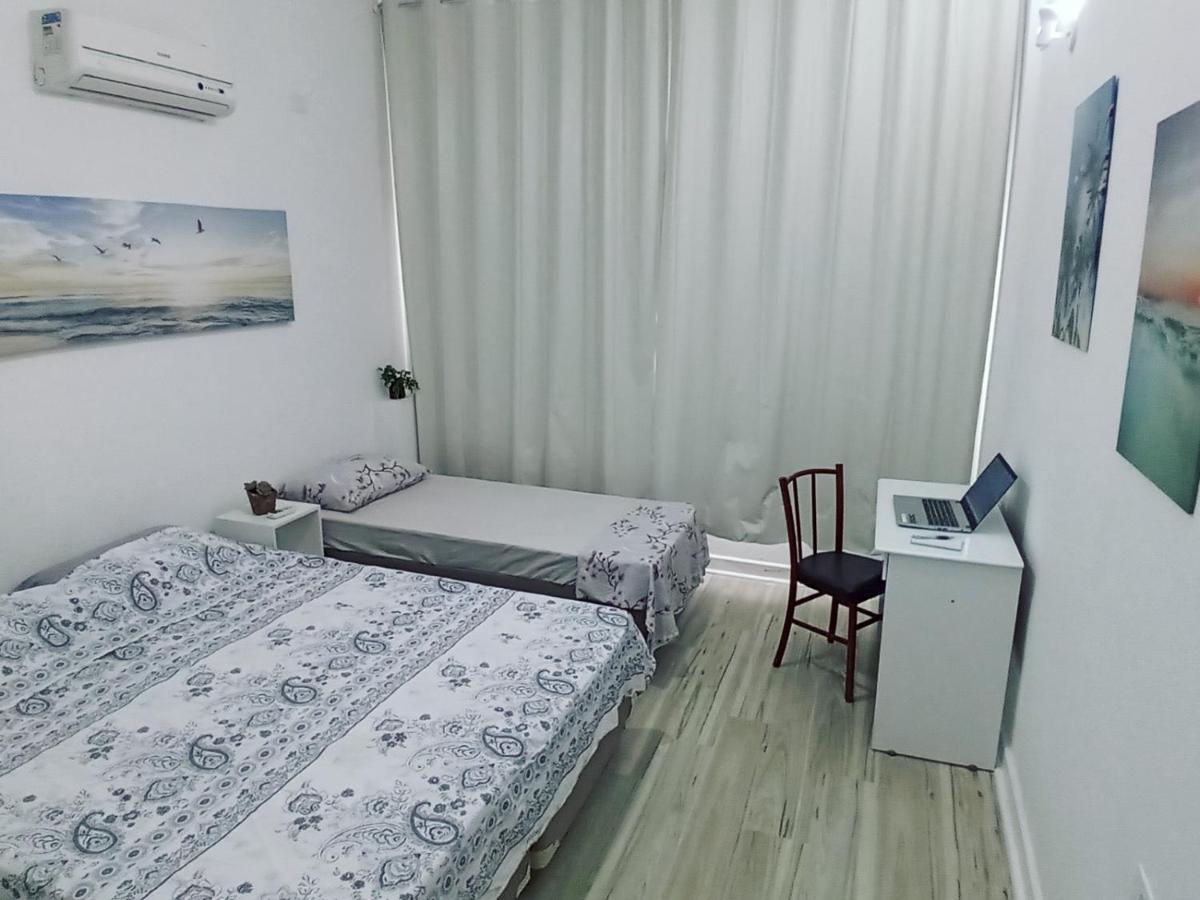 Ponta Da Amplo 3dorm 3ban Frente Ao Mar * Santos (Sao Paulo)