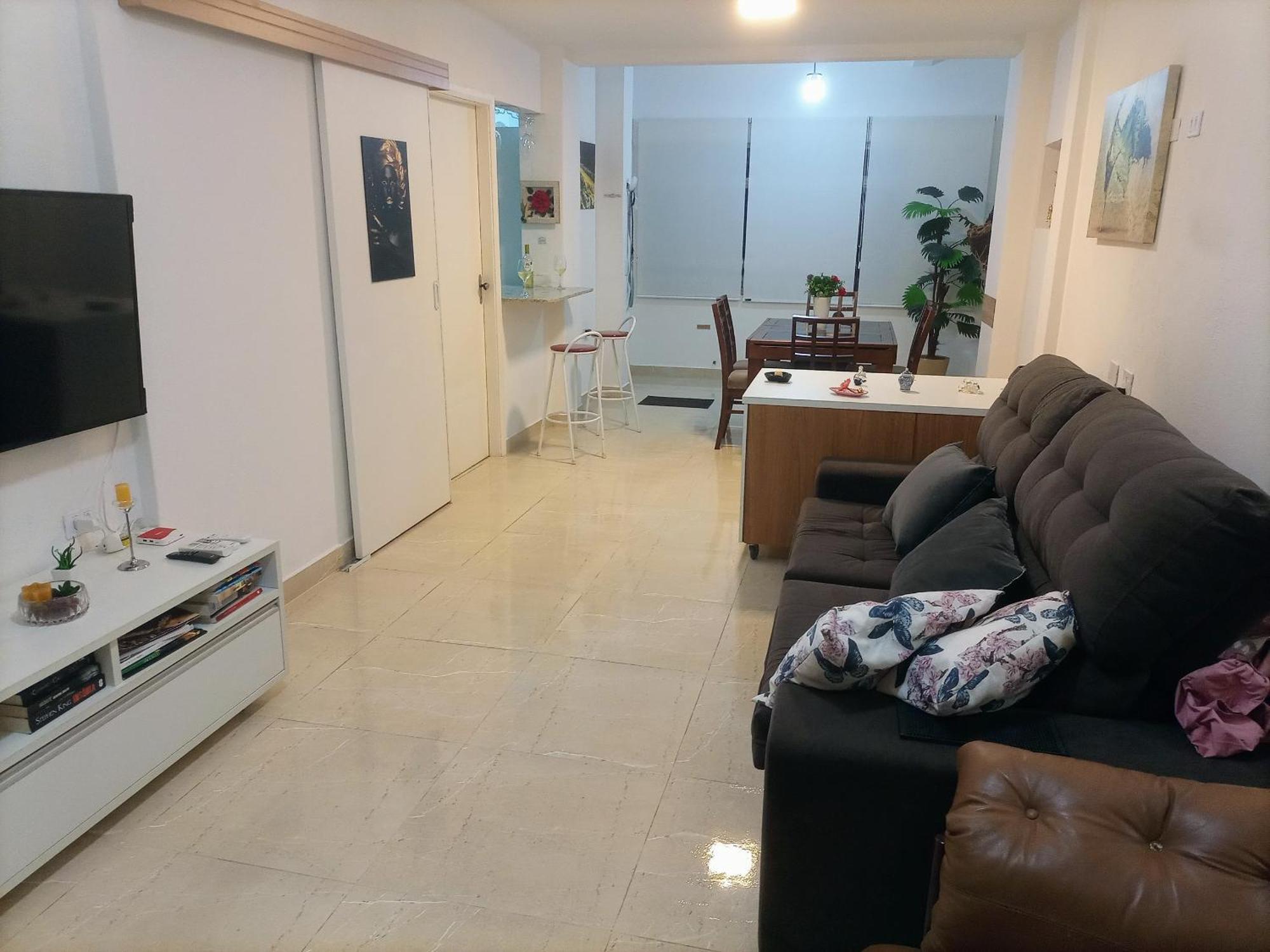 Ponta Da Amplo 3dorm 3ban Frente Ao Mar Santos (Sao Paulo)